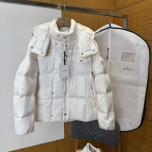 Reps Moncler Down Jacket White Duck Nylon