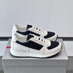 High Quality Luxury Prada Leather Sneakers