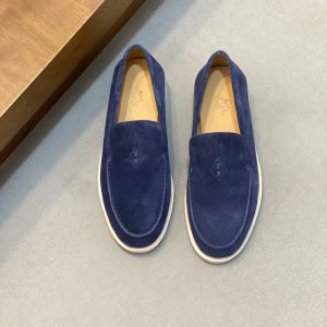 Luxury Hermès Calfskin Leather Shoes