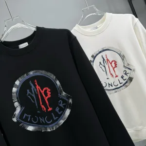 AAA Moncler Sweatshirt Black 3D Logo