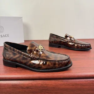 High Quality Luxury Versace Cowhide Formal Wear