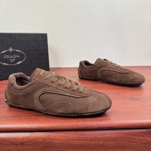High Quality Prada Leather Sneakers