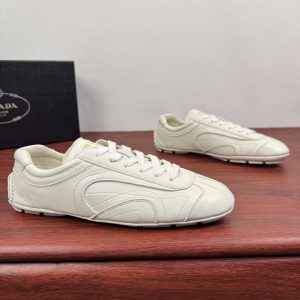 High Quality Luxury Prada Leather Sneakers