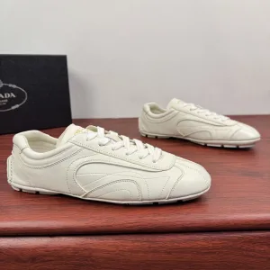 High Quality Luxury Prada Leather Sneakers