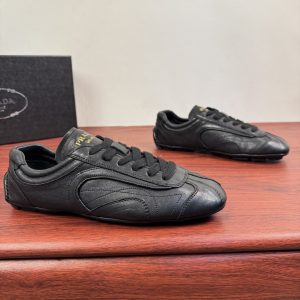 1:1 Prada Leather Sneakers