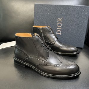 Designer Dior Cowhide Boots