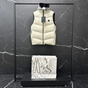 Luxury AAA Monk Vest Ash Down Twill Autumn Winter