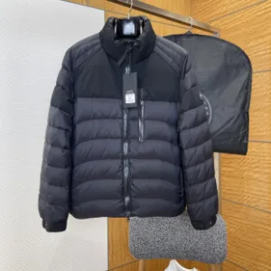 Reps Canada Goose Down Jacket Red Nylon Fabric