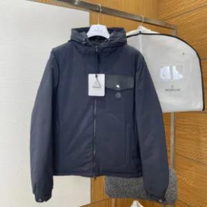 AAA Moncler Down Jacket Red Goose Polyester Sophistication Relaxed Silhouette Drawstring Adjustment Side Pockets