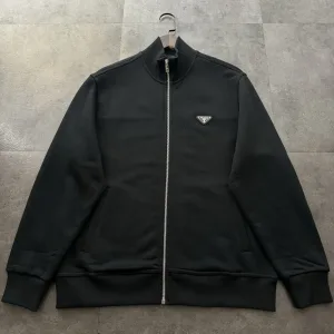 Luxury Prada Coat Red Embroidery