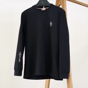 Luxury Super Clone Moncler Hoodie Red Fleece Fabric Winter