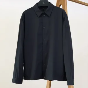 Designer Super Clone Moncler Shirt Ash Cotton Thin Polyester Nylon Spandex Mesh Winter