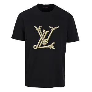 Reps AAA Louis Vuitton Short-Sleeved Shirts Color Cotton Pure Embroidery Heavy
