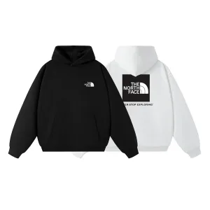 Luxury High Quality The North Face Hoodie Black Sporty Retro