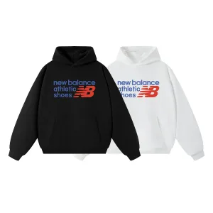Designer New Balance Hoodie Black