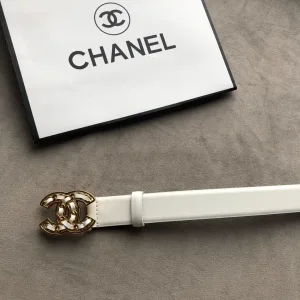 High Quality Luxury Chanel Women'S Belt Ash