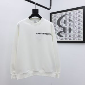 High Quality Luxury Burberry Cotton Hoodie