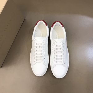 High Quality Luxury Burberry Calfskin Sneakers