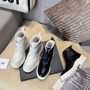 Luxury High Quality Ugg Calfskin Snow Boots For Winter