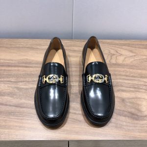 Designer Gucci Cowhide Leather Shoes