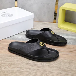 1:1 Versace Cowhide Slippers