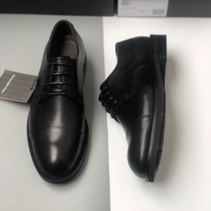 High Quality Ermenegildo Zegna Calfskin Leather Shoes