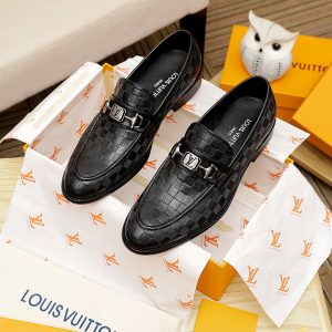 High Quality Luxury Louis Vuitton Cowhide Formal Attire