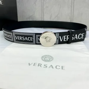High Quality Versace Belt Color Cowhide