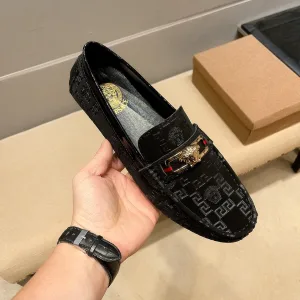 Luxury Versace Cowhide Sneakers