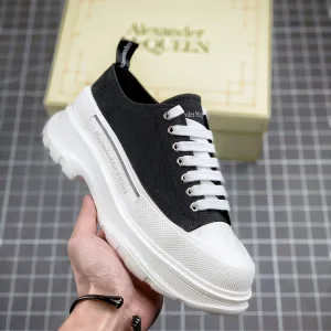 High Quality Alexander Mcqueen Canvas Shoes Red