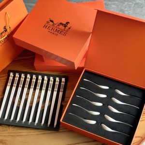 Luxury Hermès Cement Chopsticks