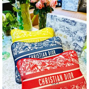 Aaa Luxury Dior Cotton Throw Pillow