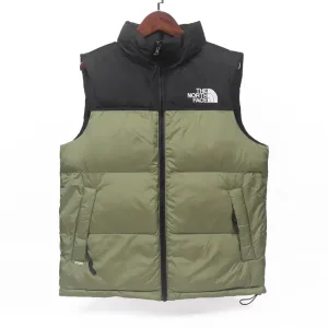 Reps The North Face Vest Red Wool Down Embroidery