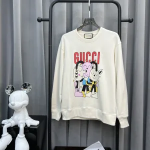 Designer Luxury Gucci Hoodie Ash Cotton Pure Exquisite Tailoring