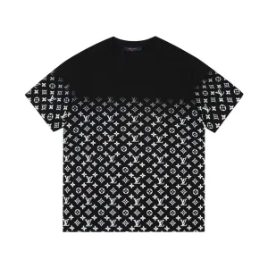 Super Clone Reps Louis Vuitton Short Sleeves Orange Cotton