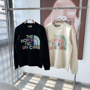 Luxury Designer Gucci Cotton Long-Sleeved Sweatshirt For Fall
