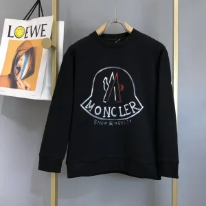 AAA High Quality Moncler Hoodie Ash Cotton Pure Exquisite Tailoring