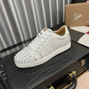 Luxury Christian Louboutin Genuine Leather Sneakers