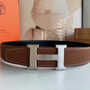 Luxury Reps Hermes Belt Red