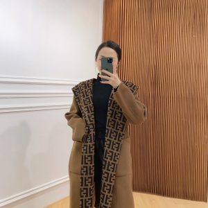 High Quality Aaa Fendi Wool Overcoat
