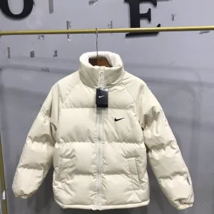 High Quality Super Clone Nike Cotton-Padded Coat Cotton Silk Wool Lambswool Winter