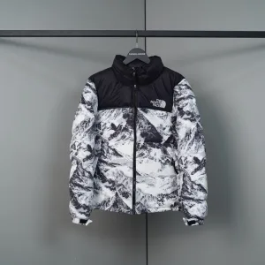 Super Clone High Quality The North Face Down Jacket Red Nylon Down-Proof Fabric