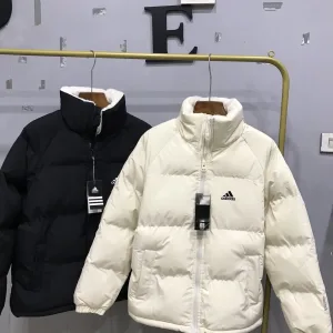 Reps Luxury Adidas Cotton-Padded Coat Cotton Silk Wool Winter