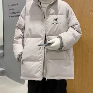 AAA Super Clone Archaeopteryx Cotton-Padded Coat Ash Cotton Xinjiang Down Street Retro Winter