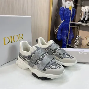 Reps Dior Sneakers Ash Cowhide