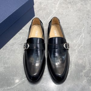 Luxury Designer Dior Cowhide Leather Shoes