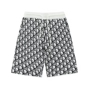 Luxury Aaa Dior Jacquard Shorts