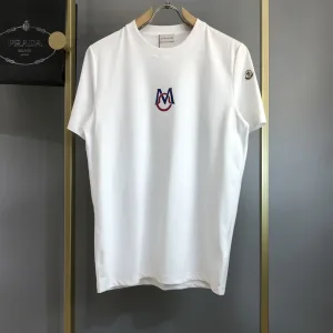 Reps Designer Moncler Short-Sleeved T-Shirts Cotton Spring Summer Early