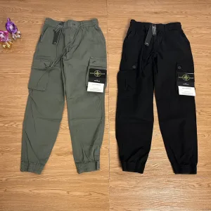 Designer AAA Stone Island Work Pants Green Exquisite Workmanship Street Style Spring Summer And