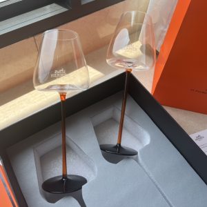 High Quality Hermès Crystal Glass Wine Glass